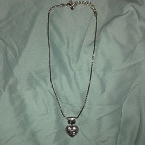 Authentic Brighton Necklace w/ Heart Pendant